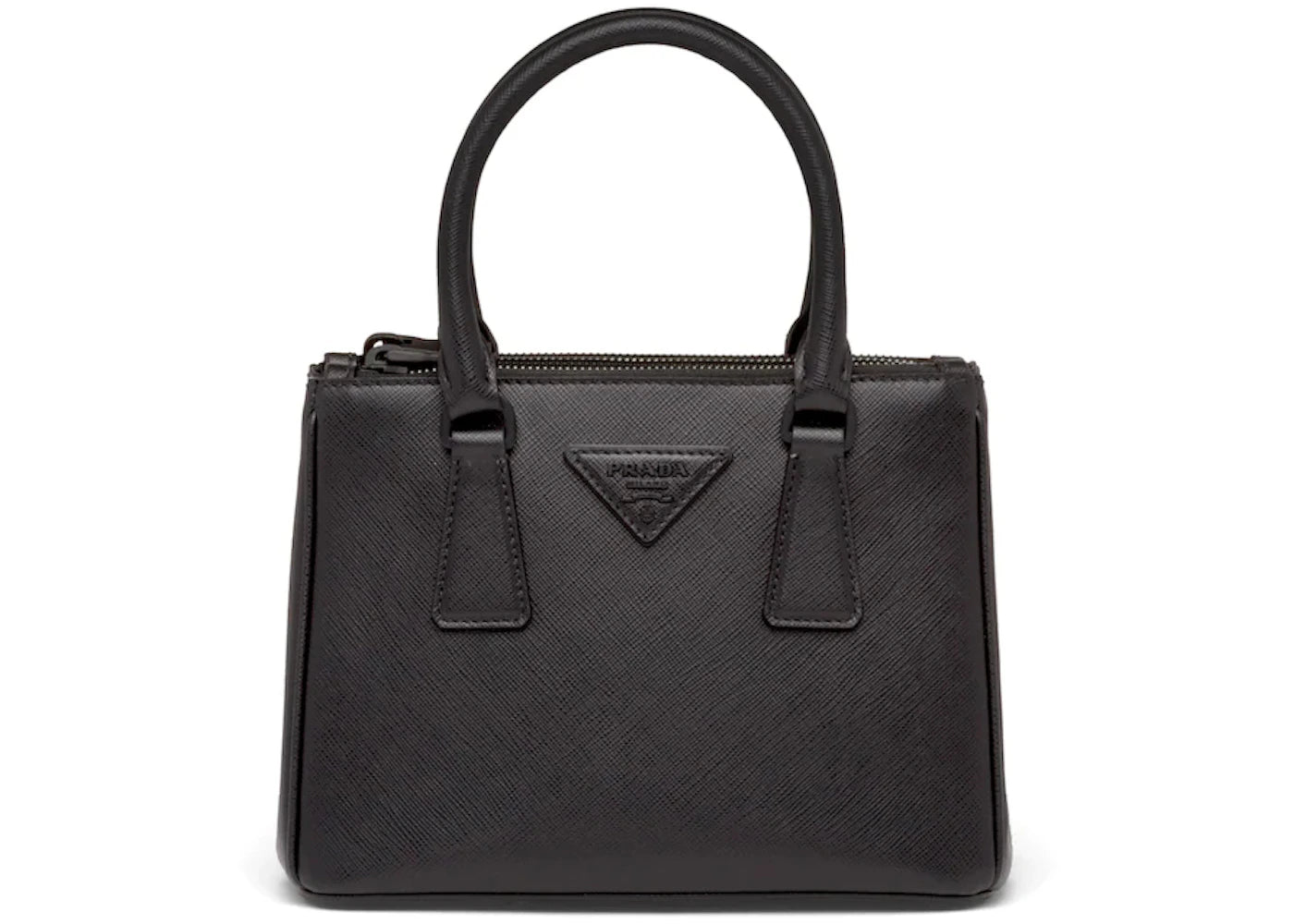 Prada Galleria Micro Bag Black/Black