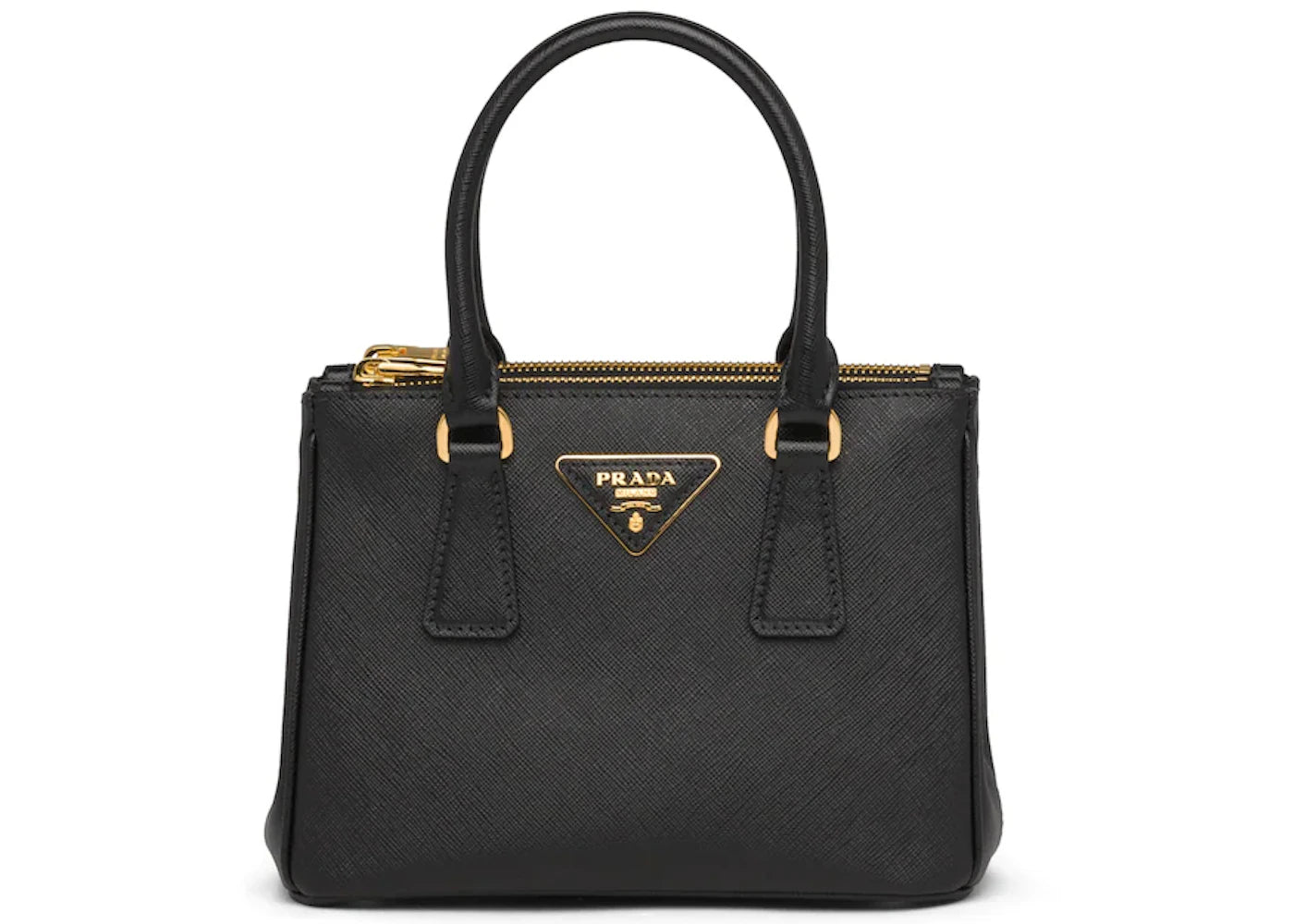 Prada Galleria Micro Bag Black