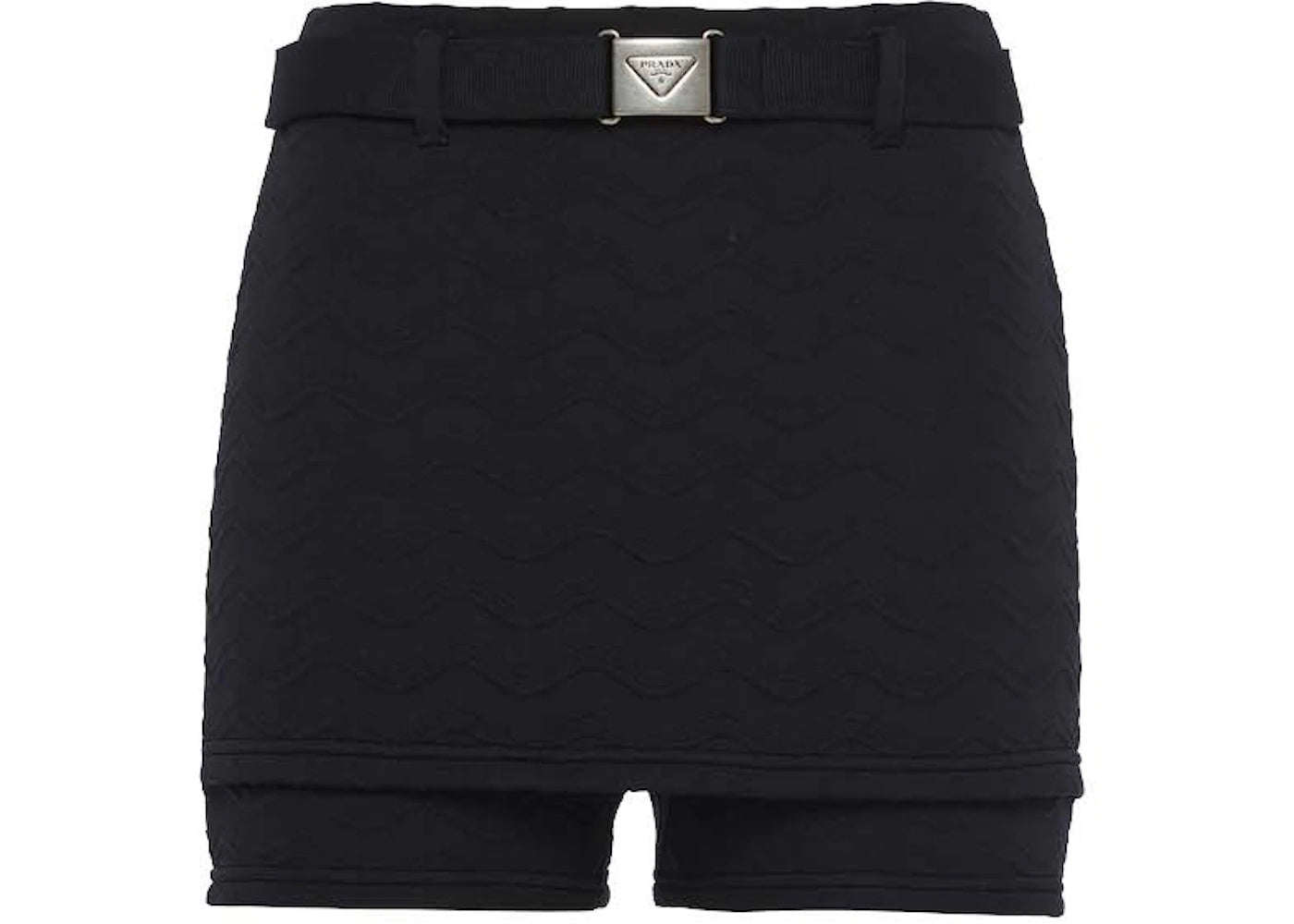 Prada Jacquard Shorts Black