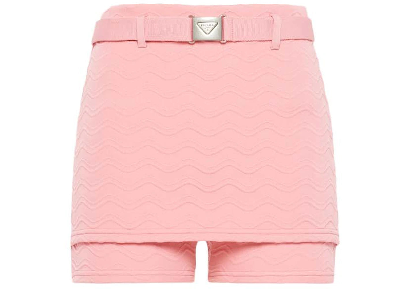 Prada Jacquard Shorts Pink