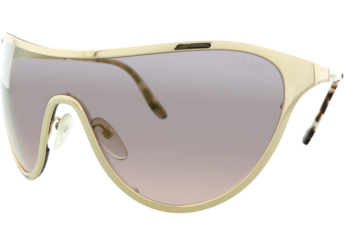 Prada Mask Sunglasses Gold (0PR 72VS 5AK707)