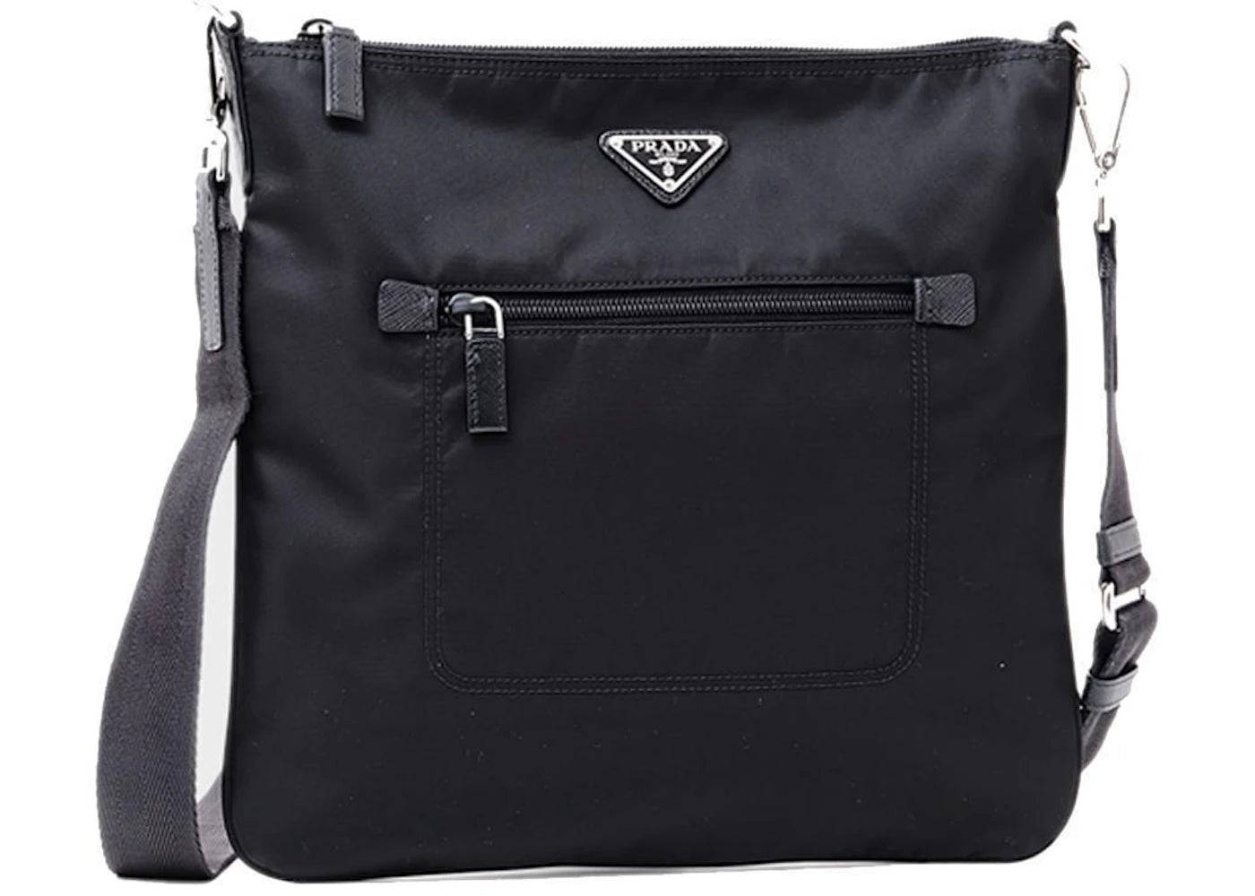 Prada Messenger Bag Tessuto Black