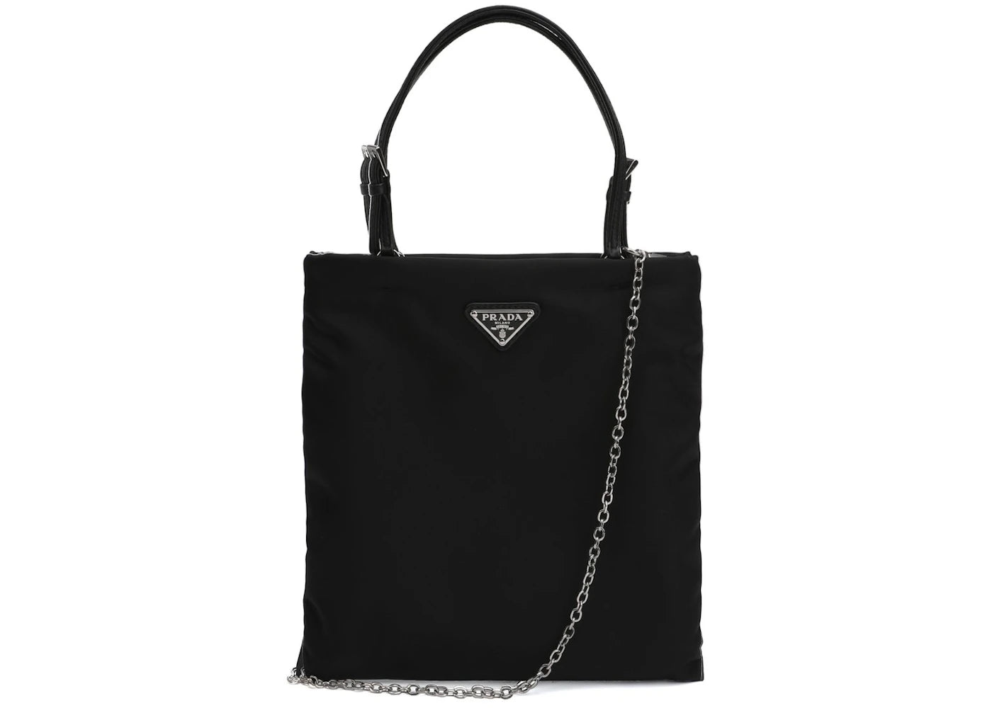 Prada Nylon Shoulder Bag Black