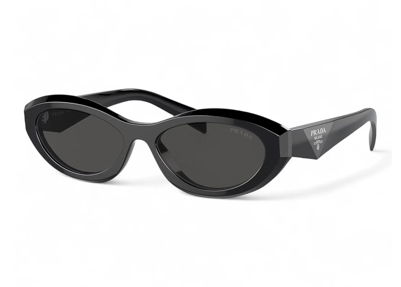 Prada Oval Sunglasses Black (PR_26ZS_16K08Z)