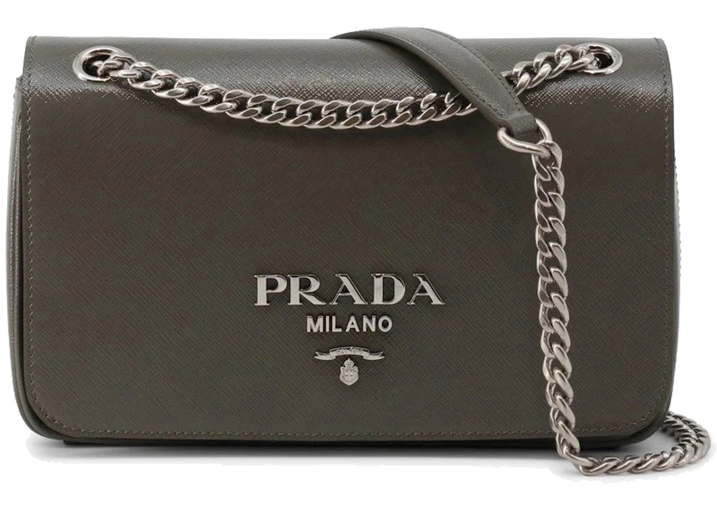 Prada Pattina Shoulder Bag Small Marble