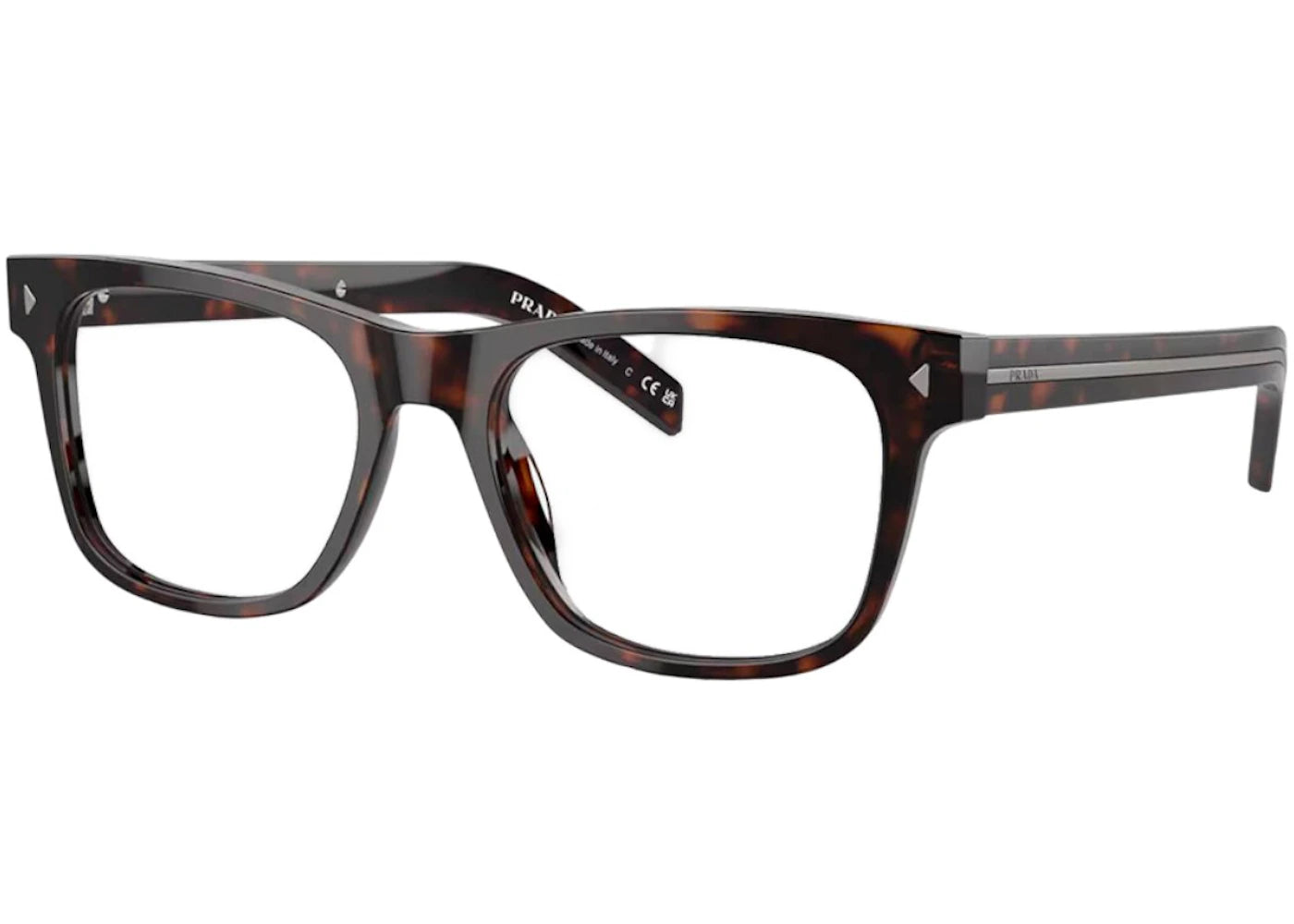 Prada Pillow Sunglasses Radica Tortoise (PR_A13V_17N1O1_52mm)
