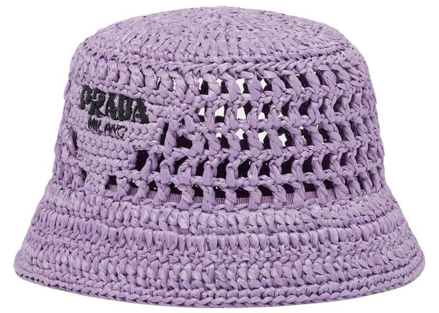 Prada Raffia Bucket Hat Lily