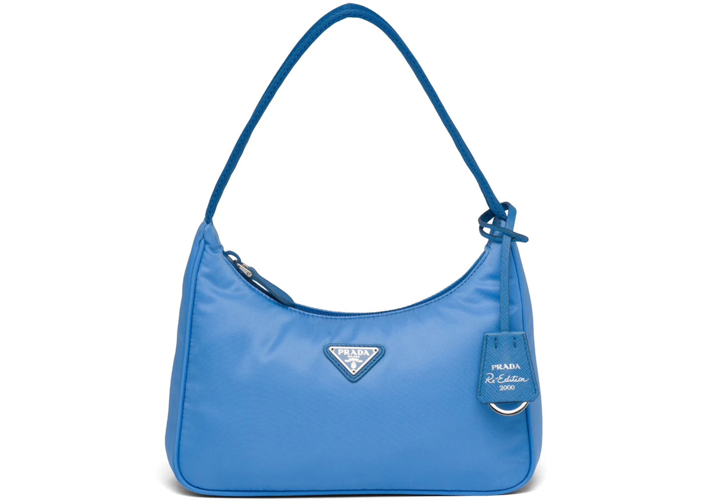 Prada Re-Edition 2000 Mini Bag Nylon Periwinkle Blue