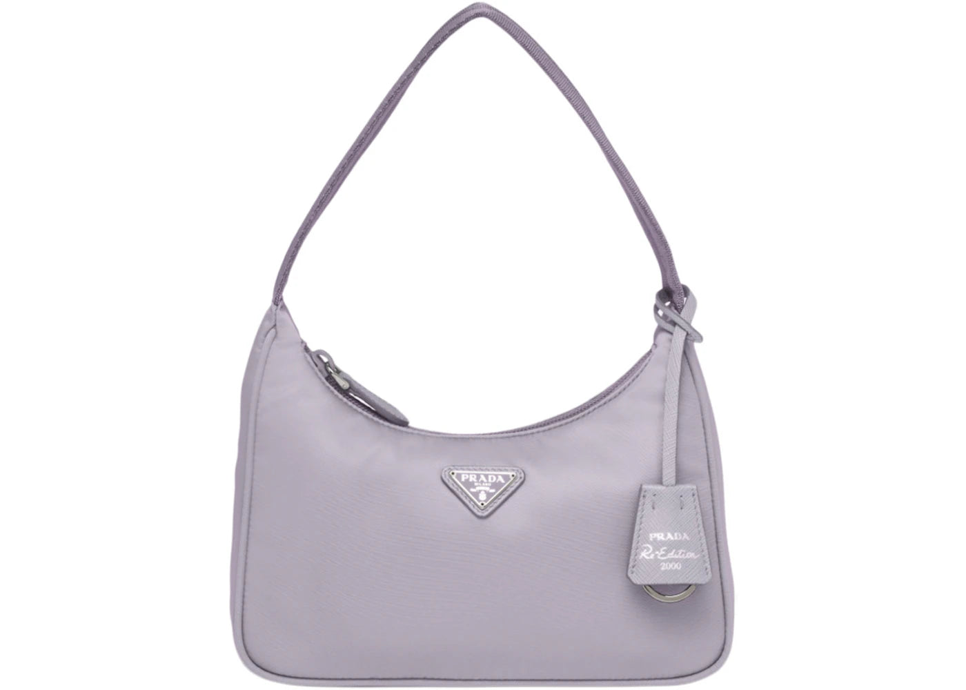 Prada Re-Edition 2000 Re-Nylon Mini Bag Wisteria