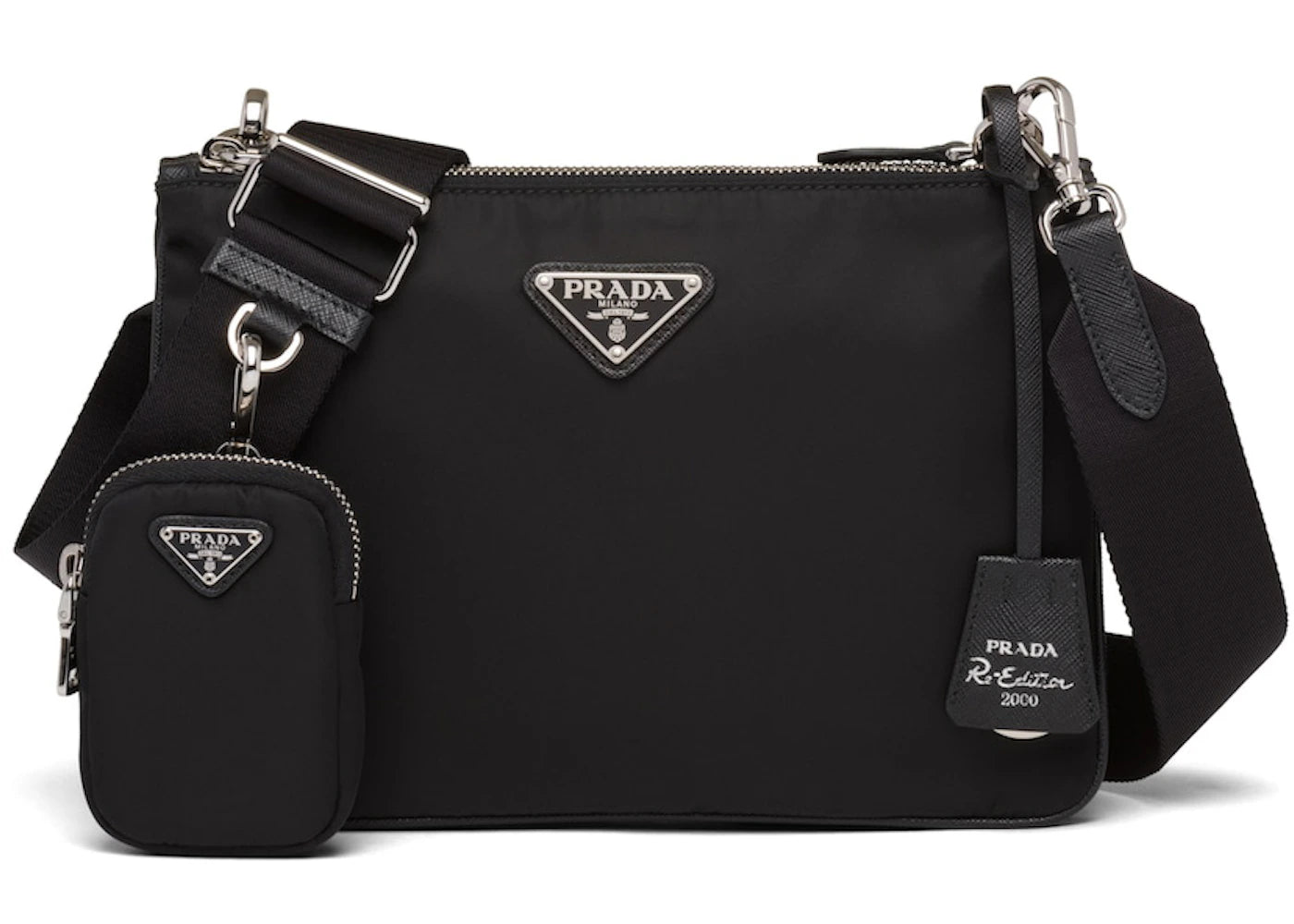 Prada Re-Edition 2000 Shoulder Bag Nylon Black