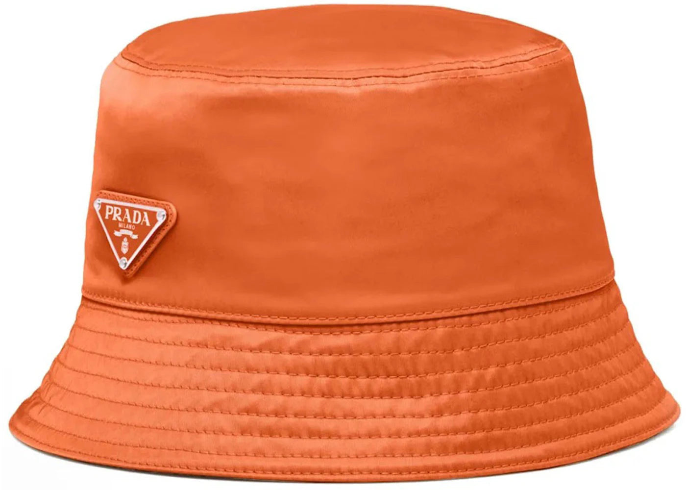 Prada Re-Nylon Bucket Hat Orange