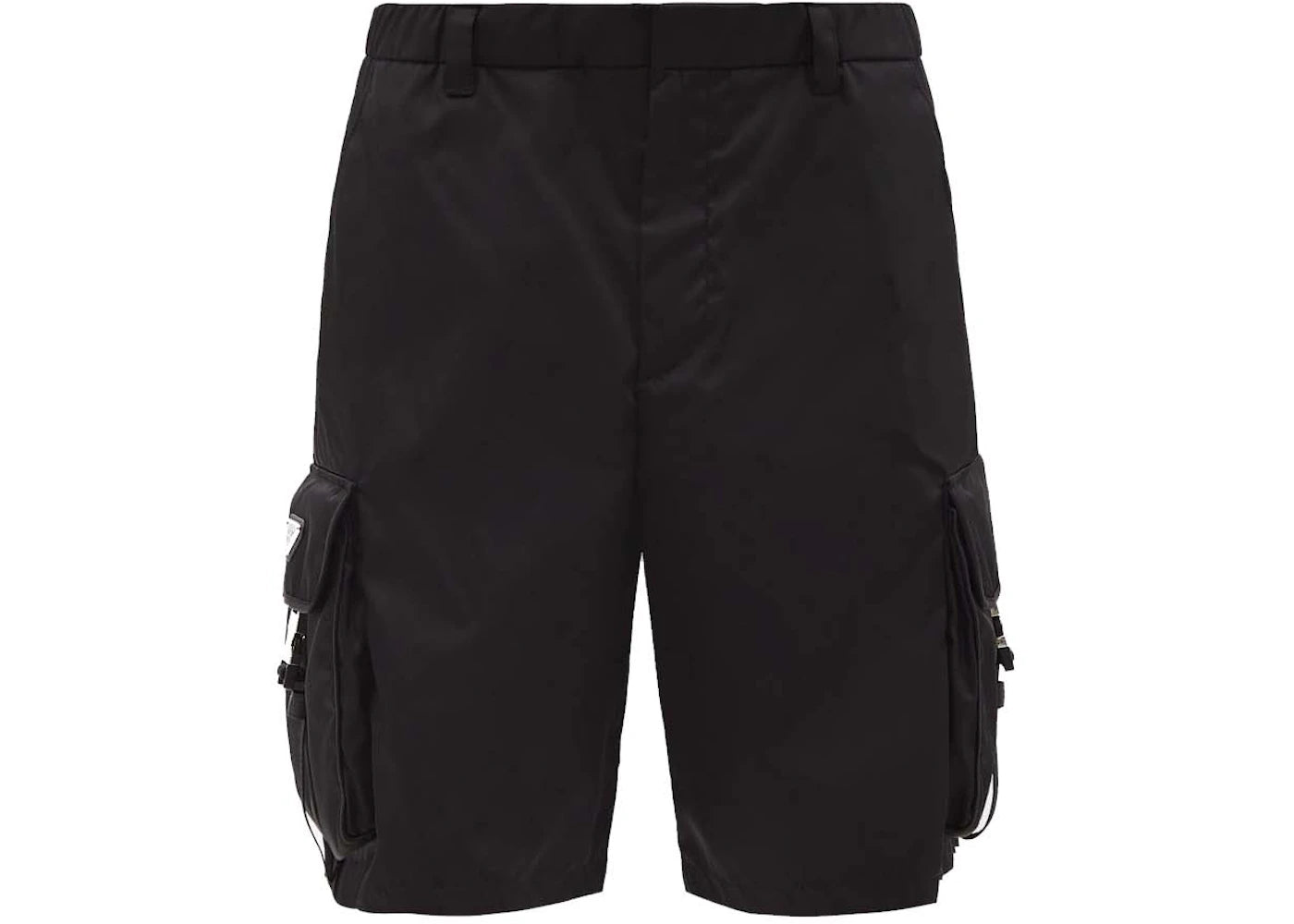 Prada Re-Nylon Cargo Shorts Black