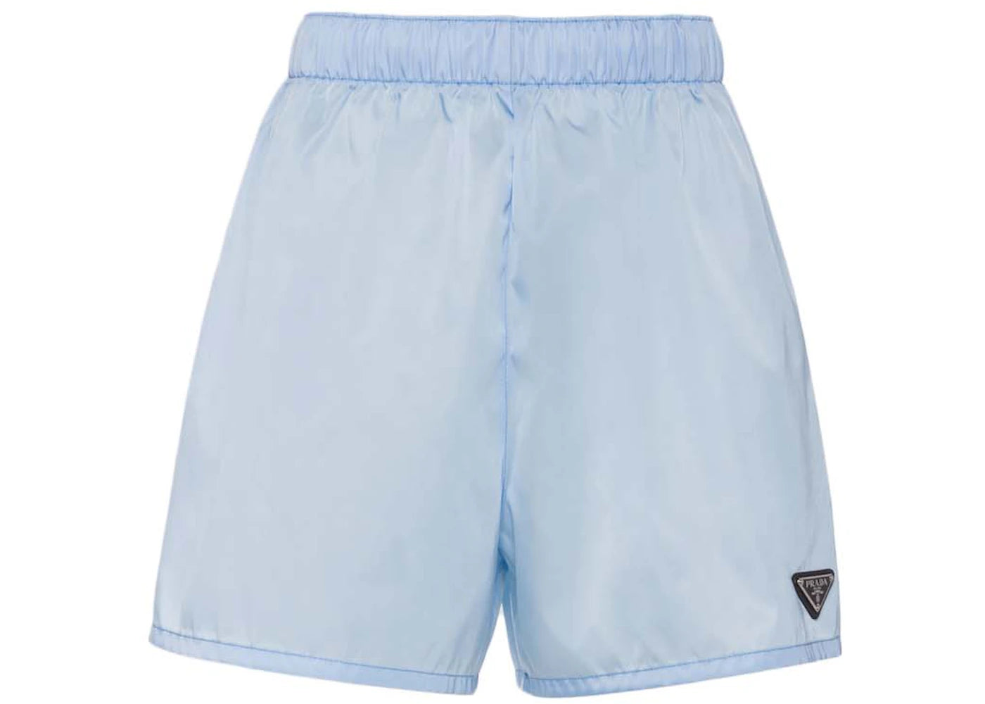 Prada Re-Nylon Shorts Celeste Blue