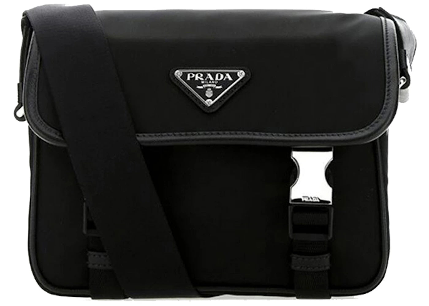 Prada Re-Nylon Shoulder Bag Black