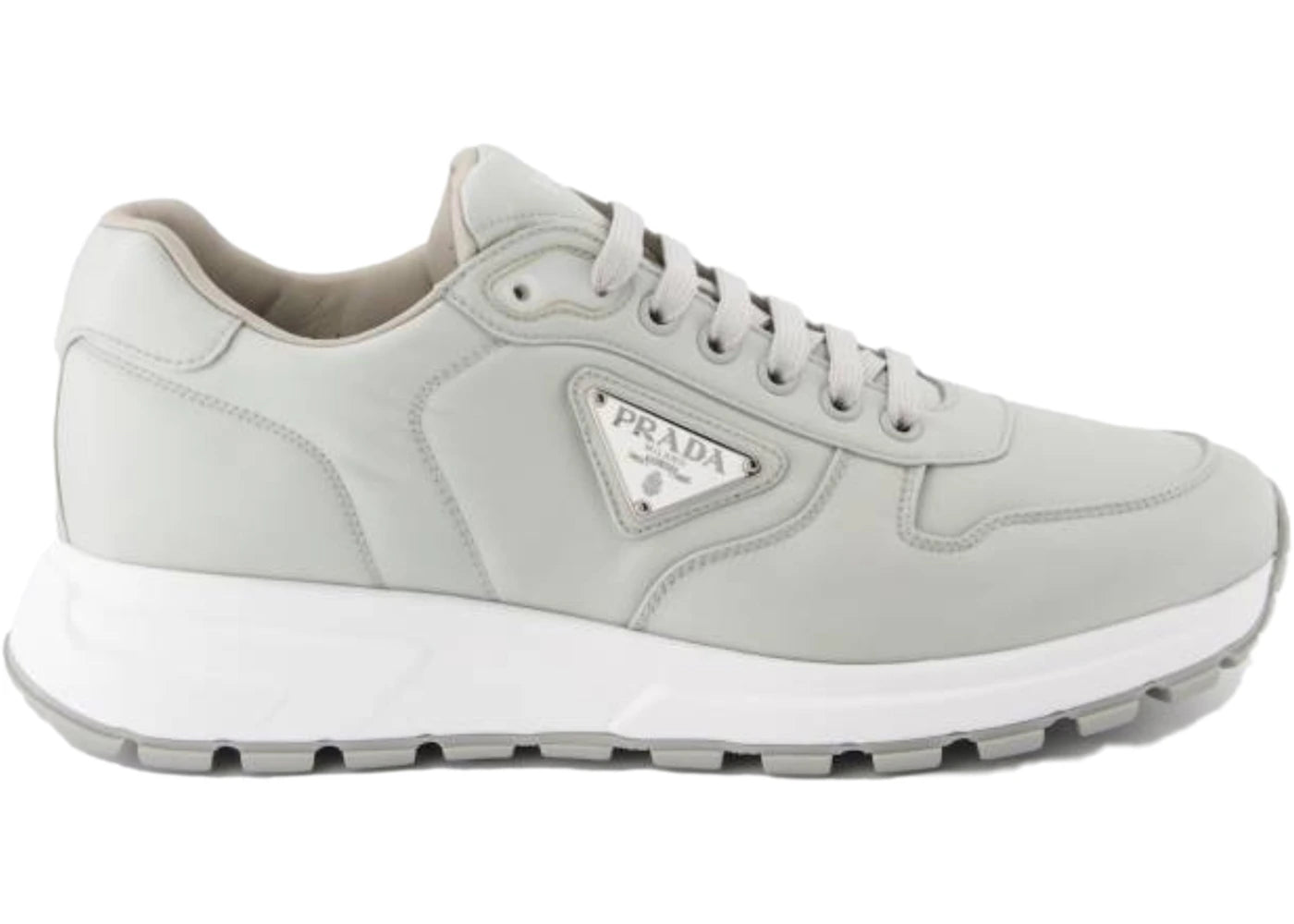 Prada Re-Nylon Sneaker Grey White