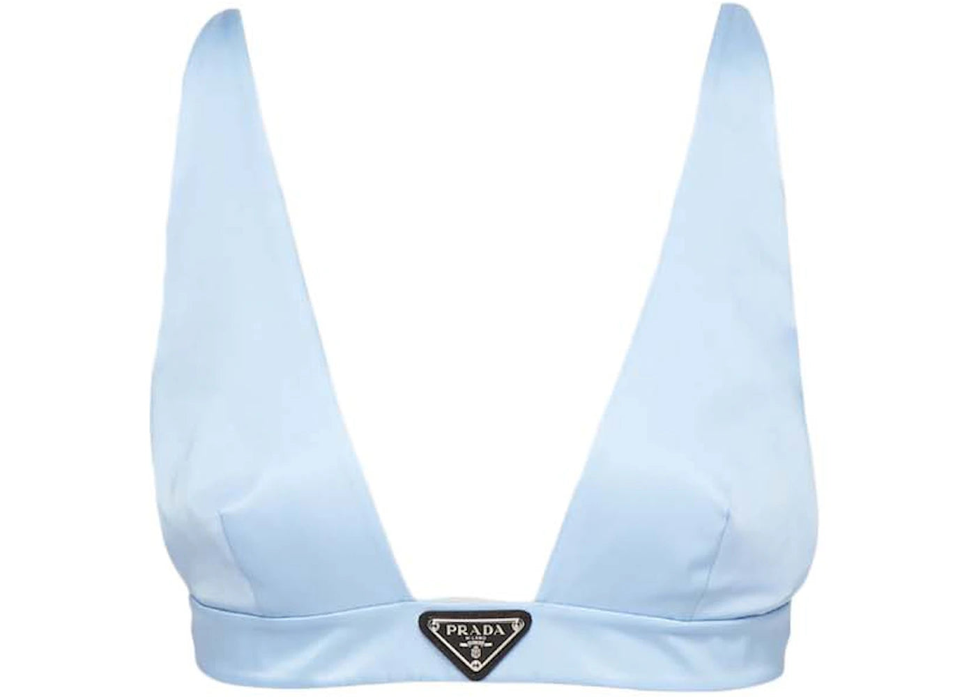 Prada Re-Nylon Top Celeste Blue