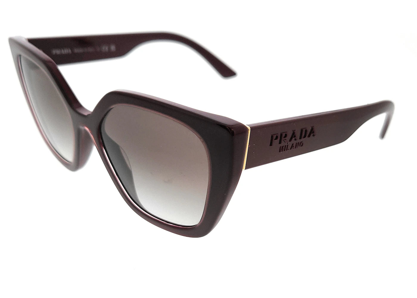Prada Square Sunglasses Bordeaux OU-MFN5-E4NE