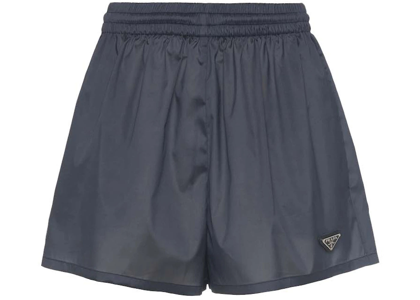 Prada Technical Silk Boxer Shorts Navy