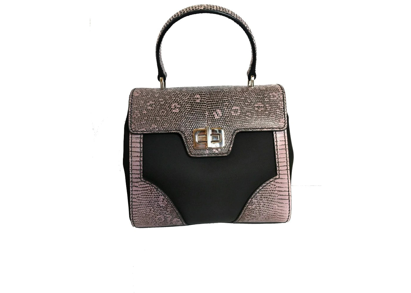 Prada Tessuto Lucerto Handbag Pink Multicolor