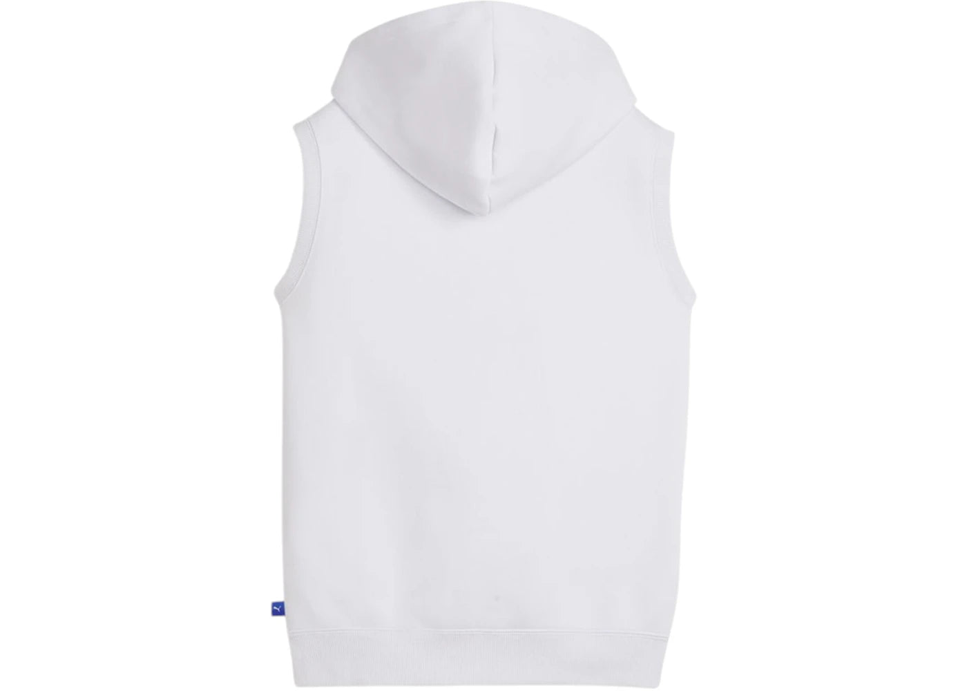 Puma Big Kids Sleeveless Full Zip Hoodie Silver Mist