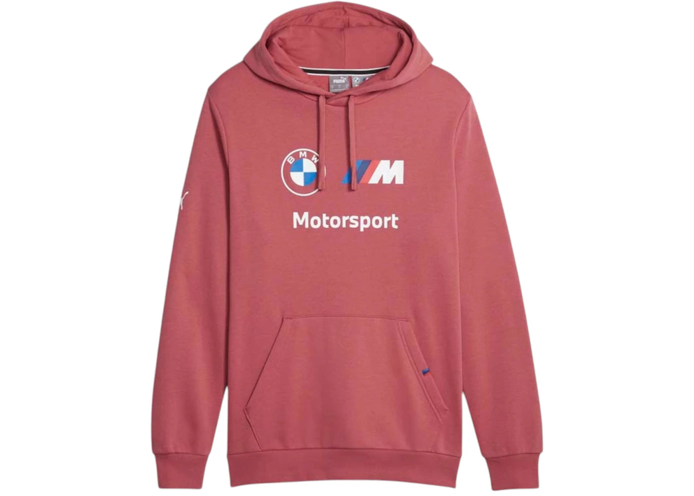 Puma Bmw Mms Essential Graphic Pullover Hoodie Astro Red