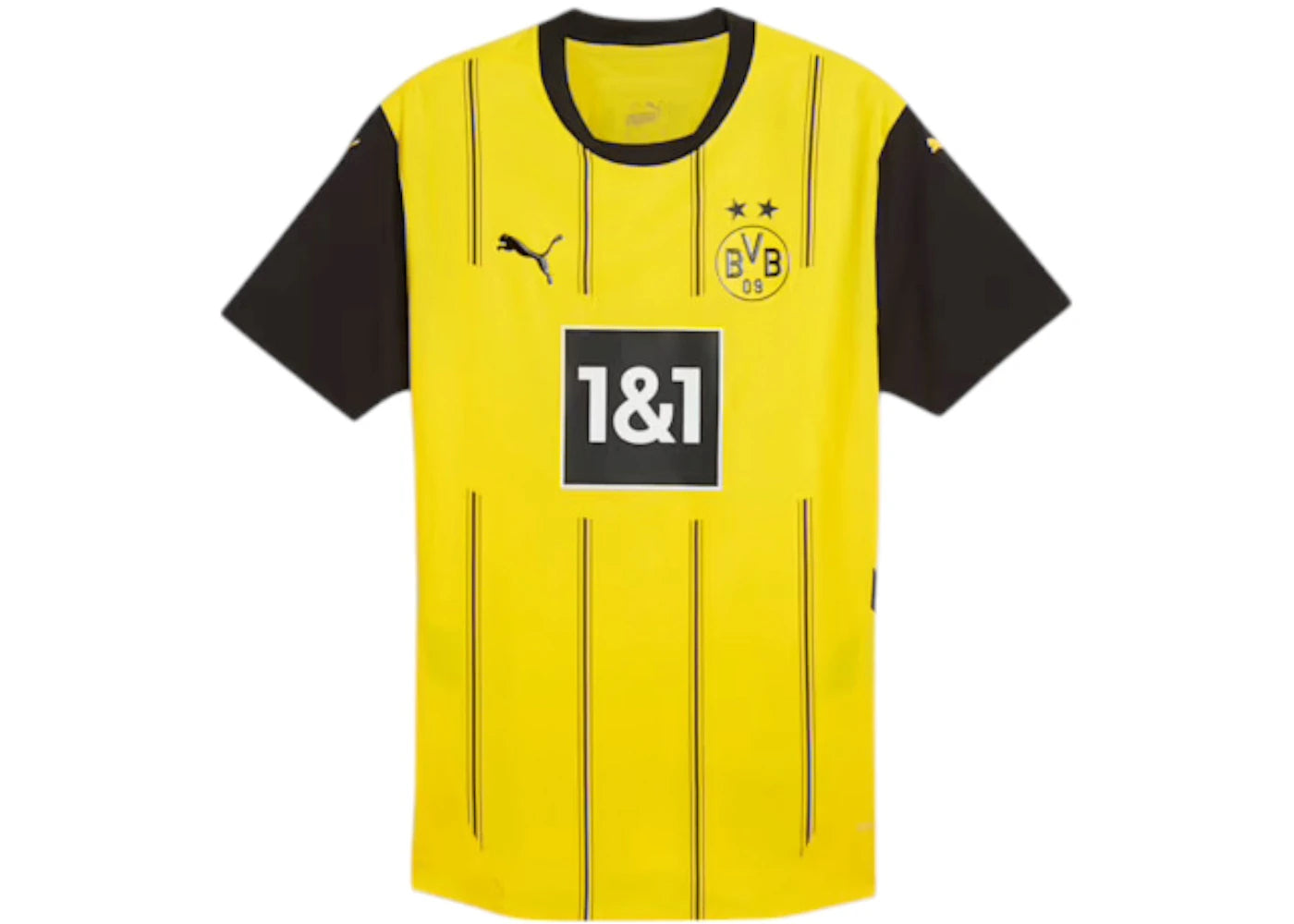 Puma Borussia Dortmund 24/25 Authentic Home Jersey Faster Yellow/Black