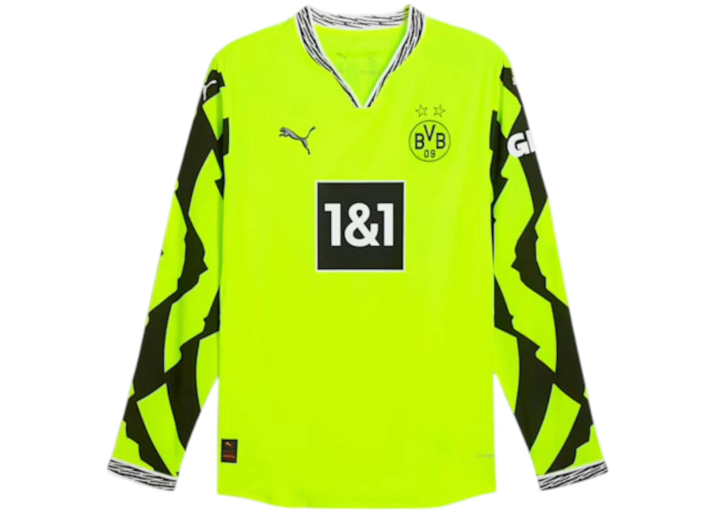 Puma Borussia Dortmund Authentic Long Sleeve Special Jersey Yellow Alert/Black