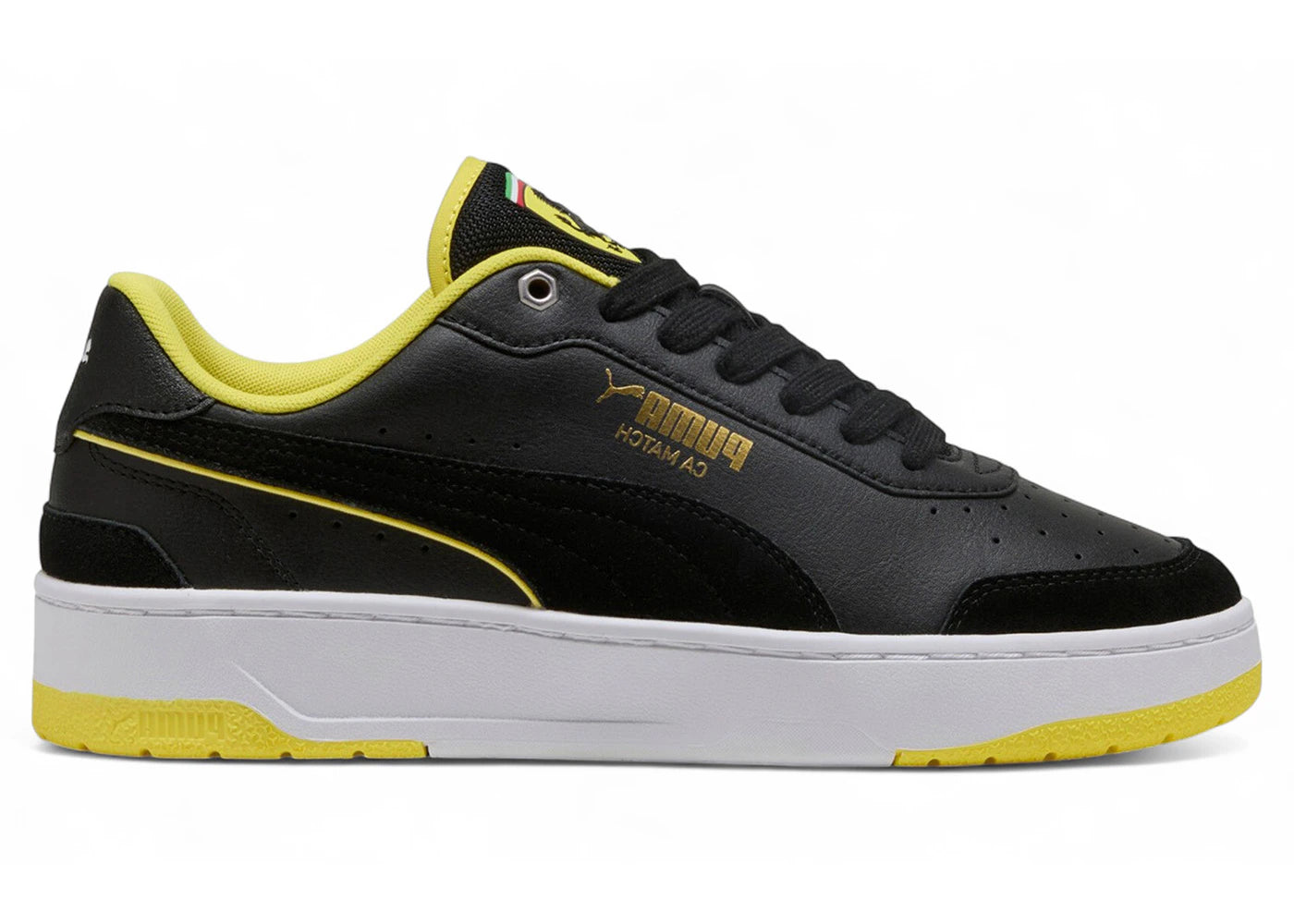 Puma CA Match Scuderia Ferrari Black Speed Yellow