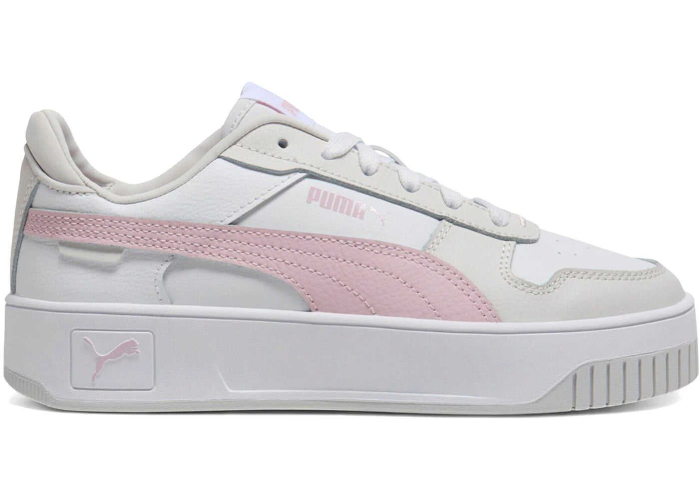 Puma Carina Street White Rose Mauve Grey (Women's)