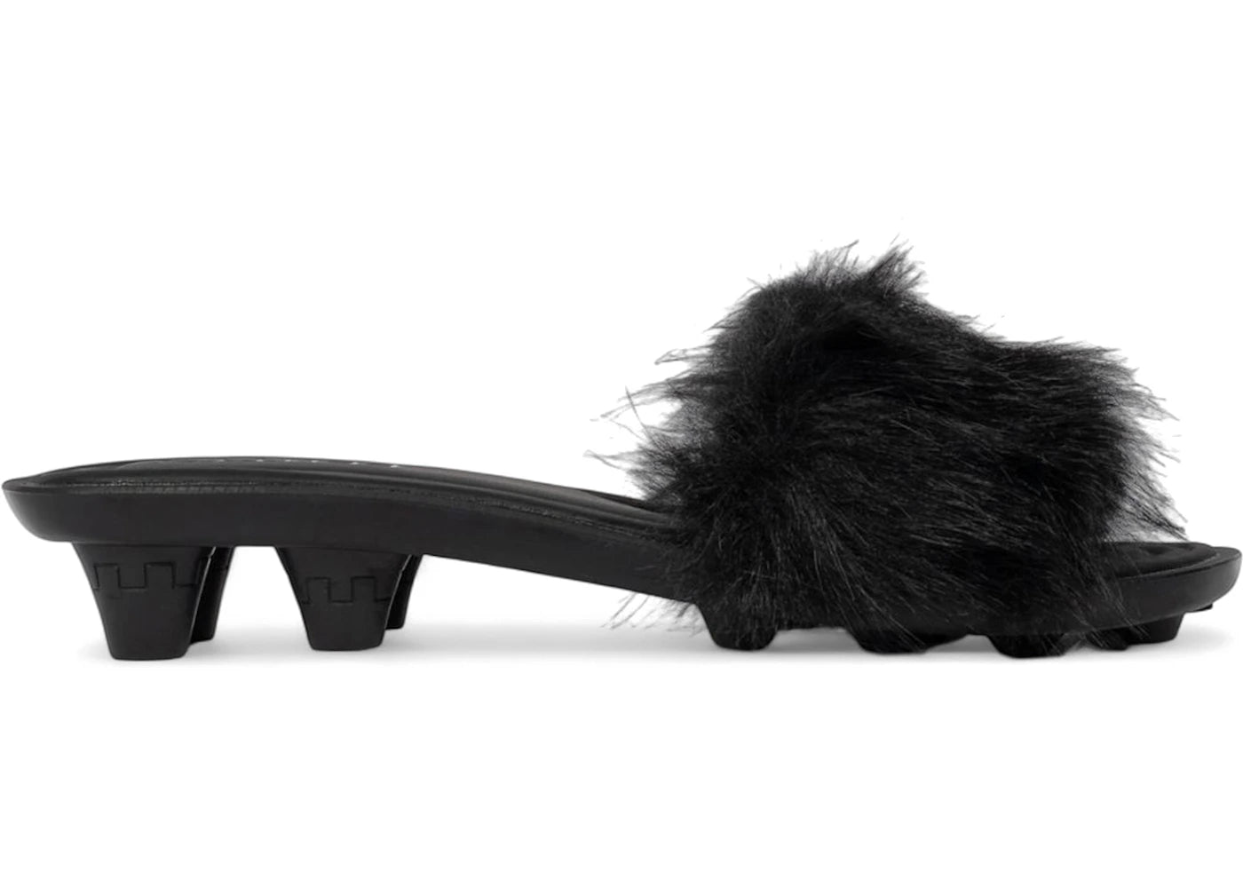 Puma Cat Cleat Sandals Fenty Chic Fur Black (Women's)