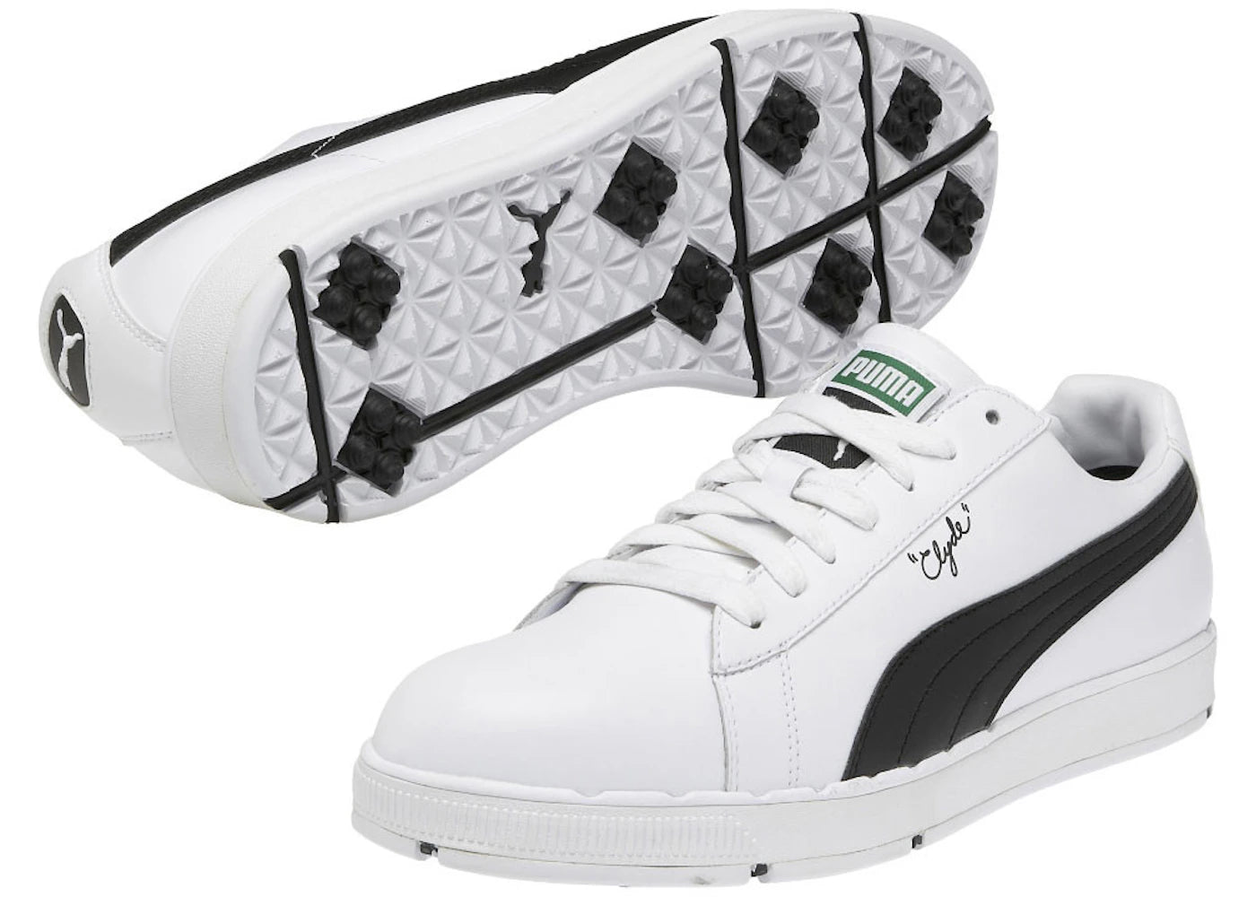 Puma Clyde Golf White Black