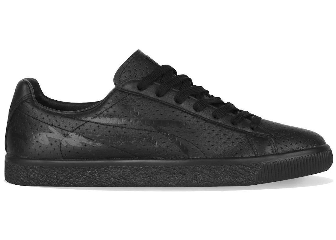 Puma Clyde Perforated Trapstar Black