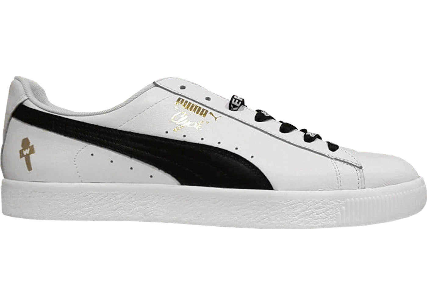 Puma Clyde WWE Undertaker White