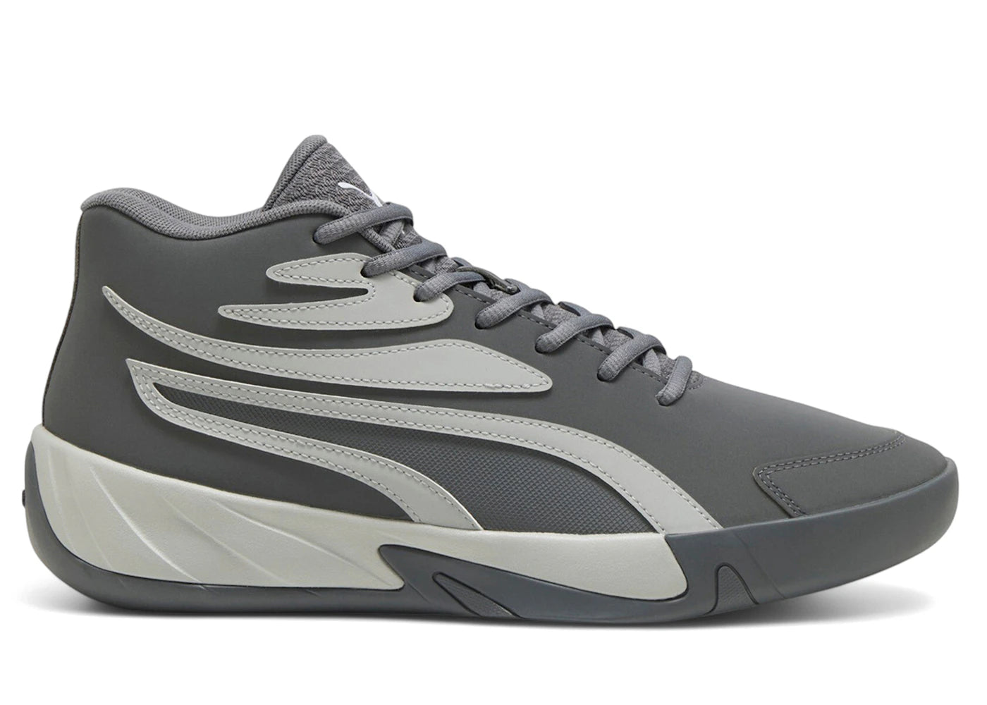 Puma Court Pro Nubuck Slate Metallic Silver