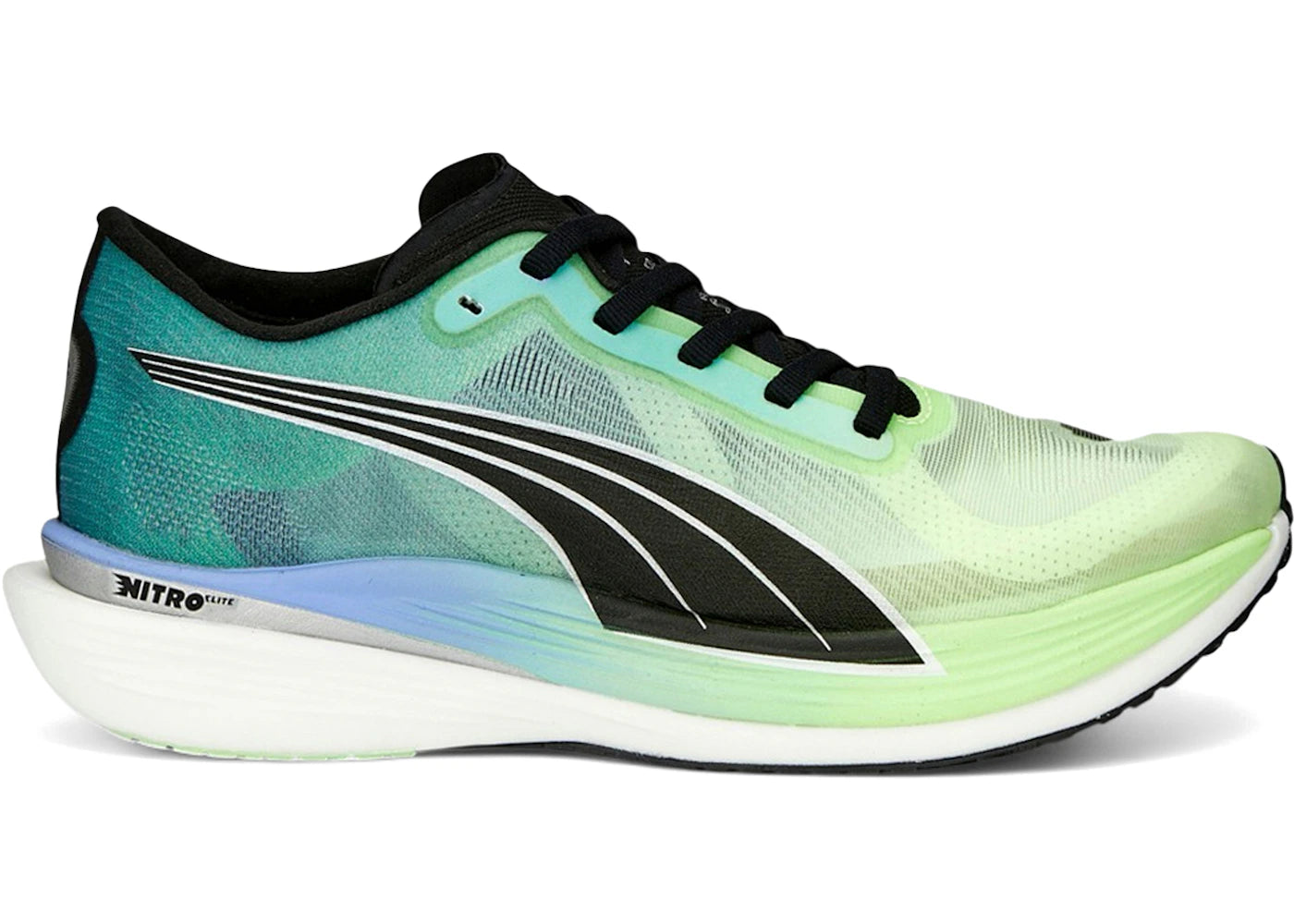 Puma Deviate Nitro Elite 2 Fizzy Lime Royal Sapphire (Women's)
