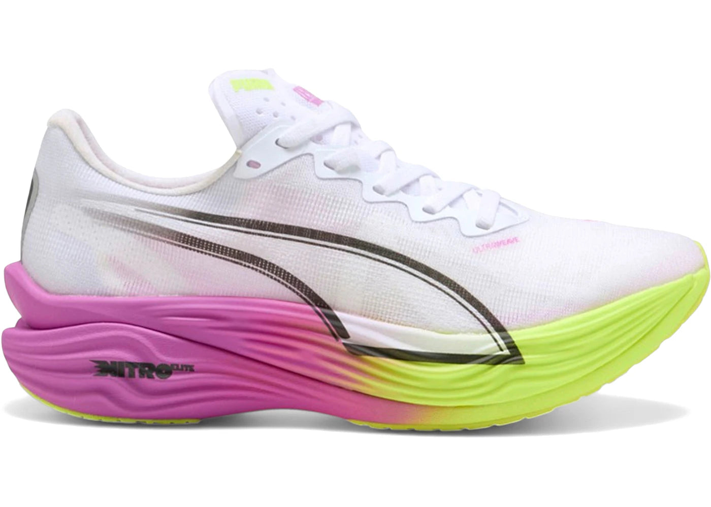 Puma Deviate Nitro Elite 3 White Pure Magenta (Women's)