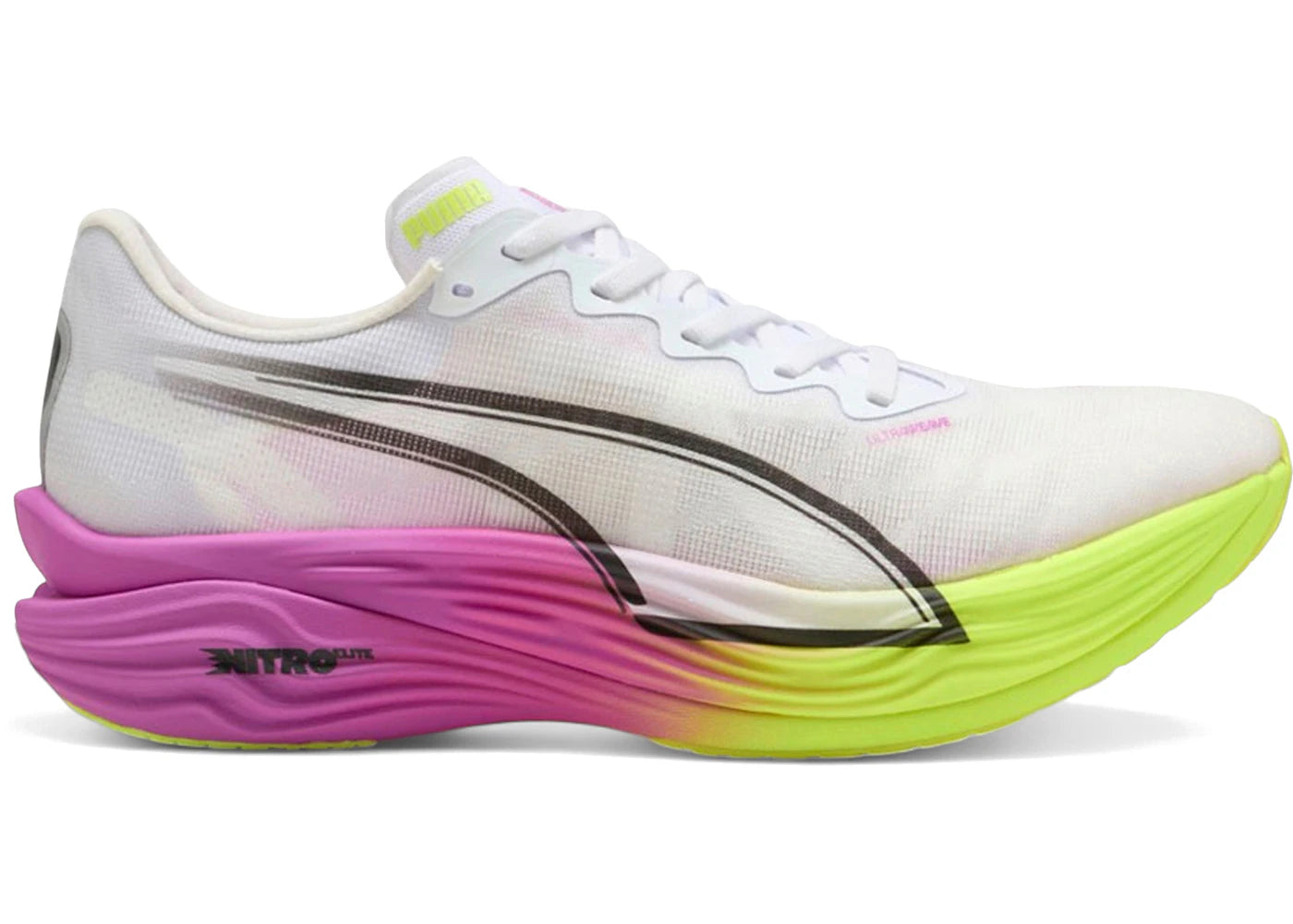 Puma Deviate Nitro Elite 3 White Pure Magenta