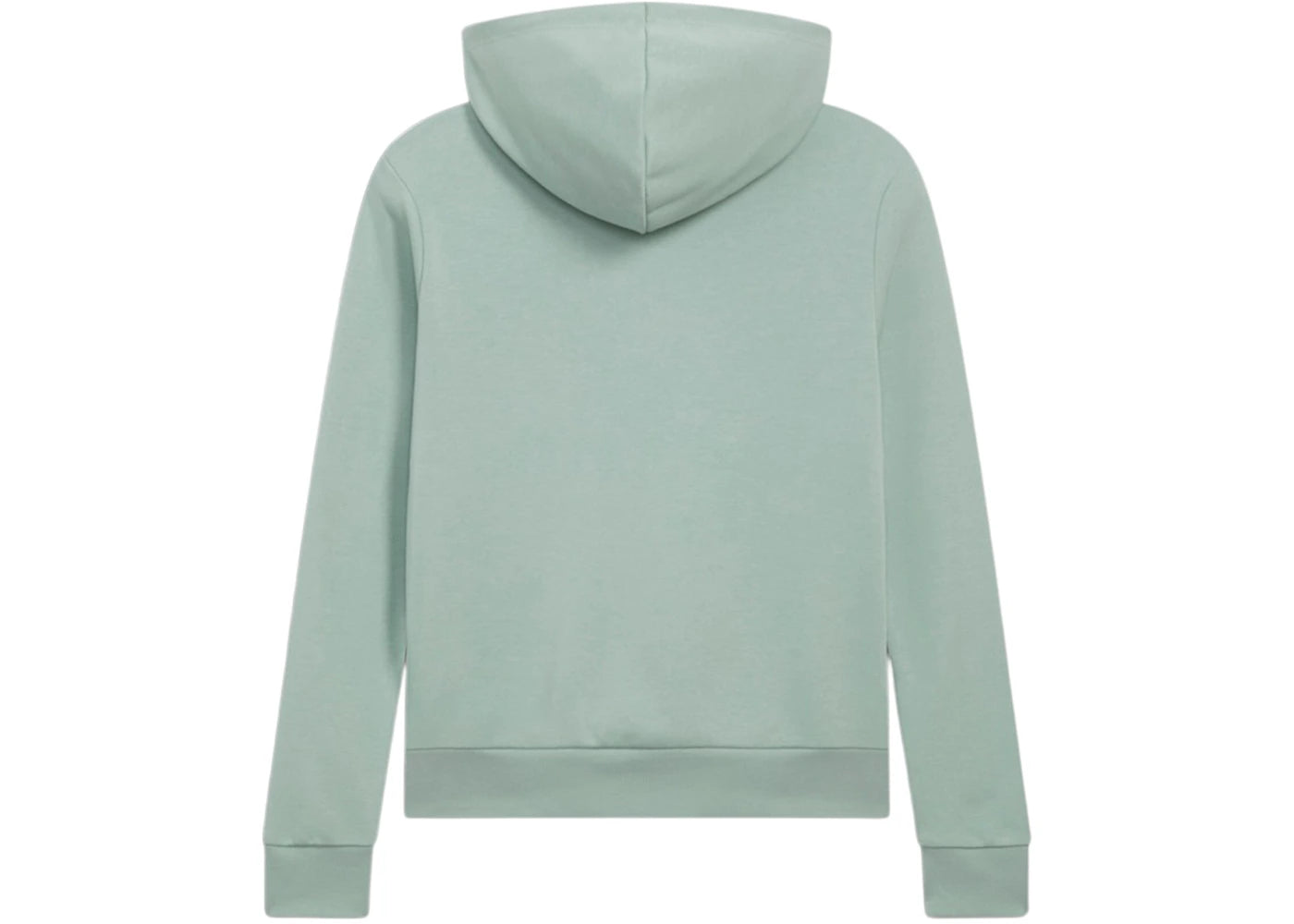Puma Essentials Logo Pullover Hoodie Green Fog