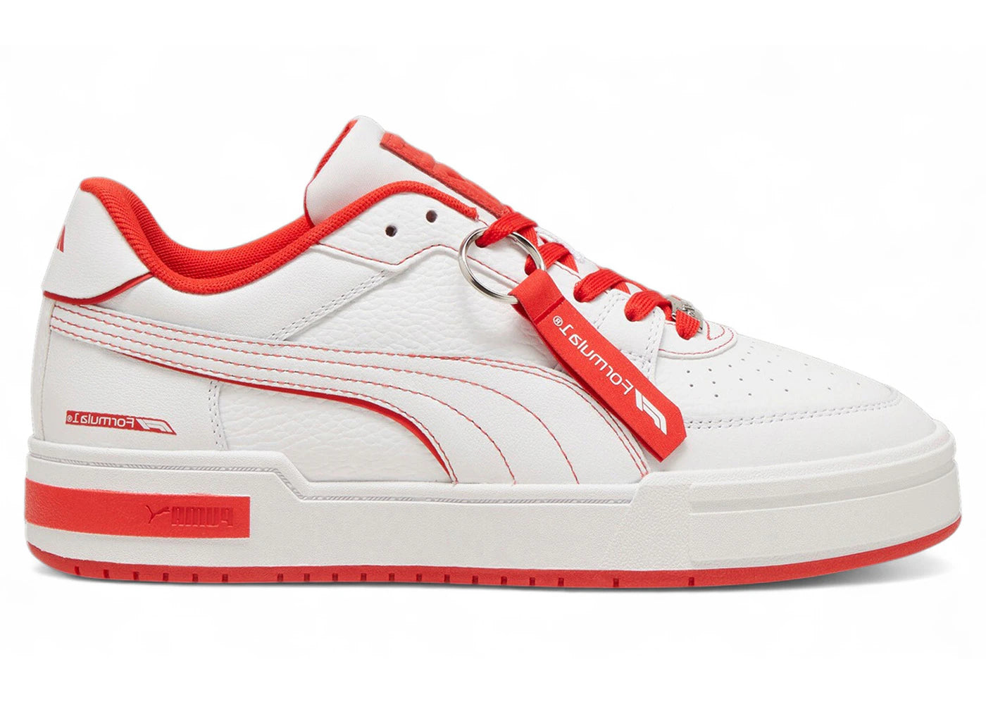 Puma F1 CA Pro White Pop Red