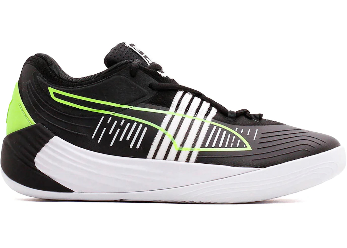 Puma Fusion Nitro Black Green Glare