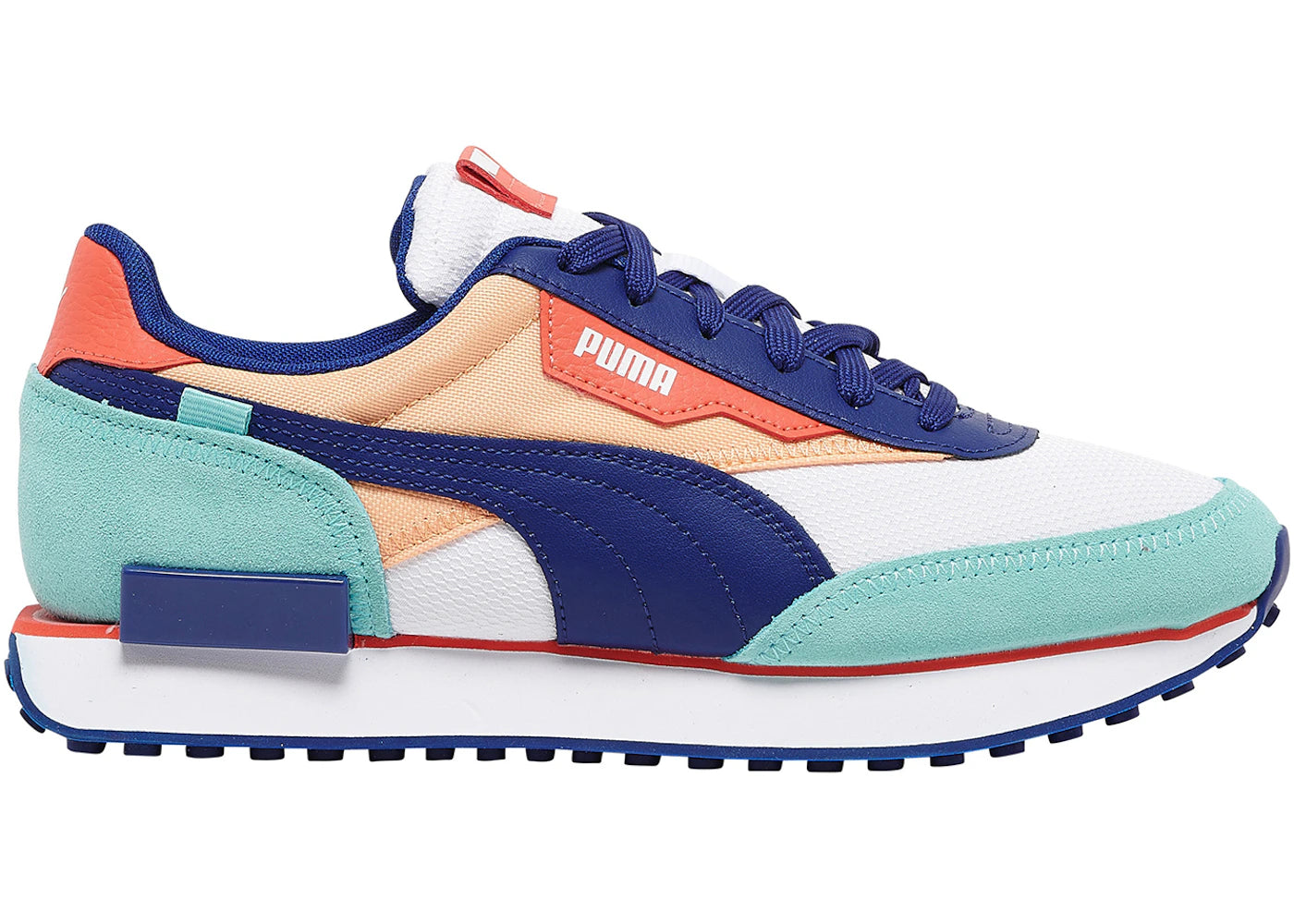 Puma Future Rider White Elektro Blue Peach