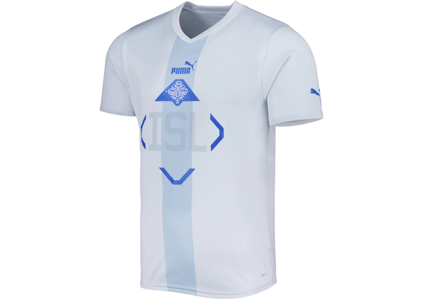 Puma Iceland National Team Puma 2022/23 Away Replica Jersey White