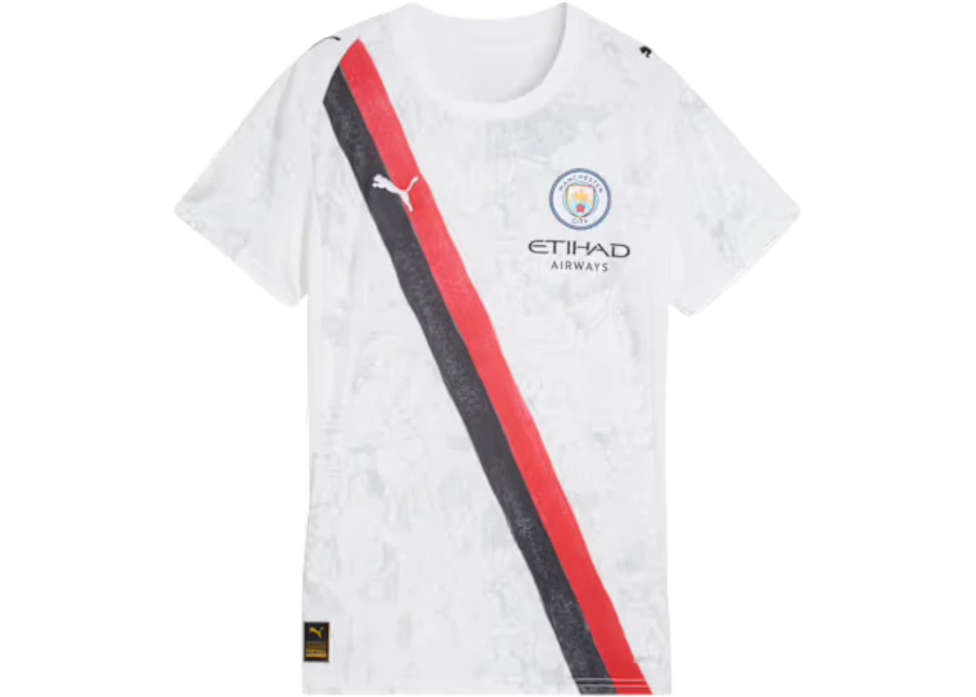 Puma KidSuper Women's Manchester City Replica Jersey White/Black