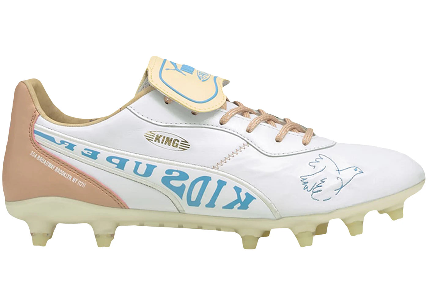 Puma King FG KidSuper Studios Yellow Misty Rose