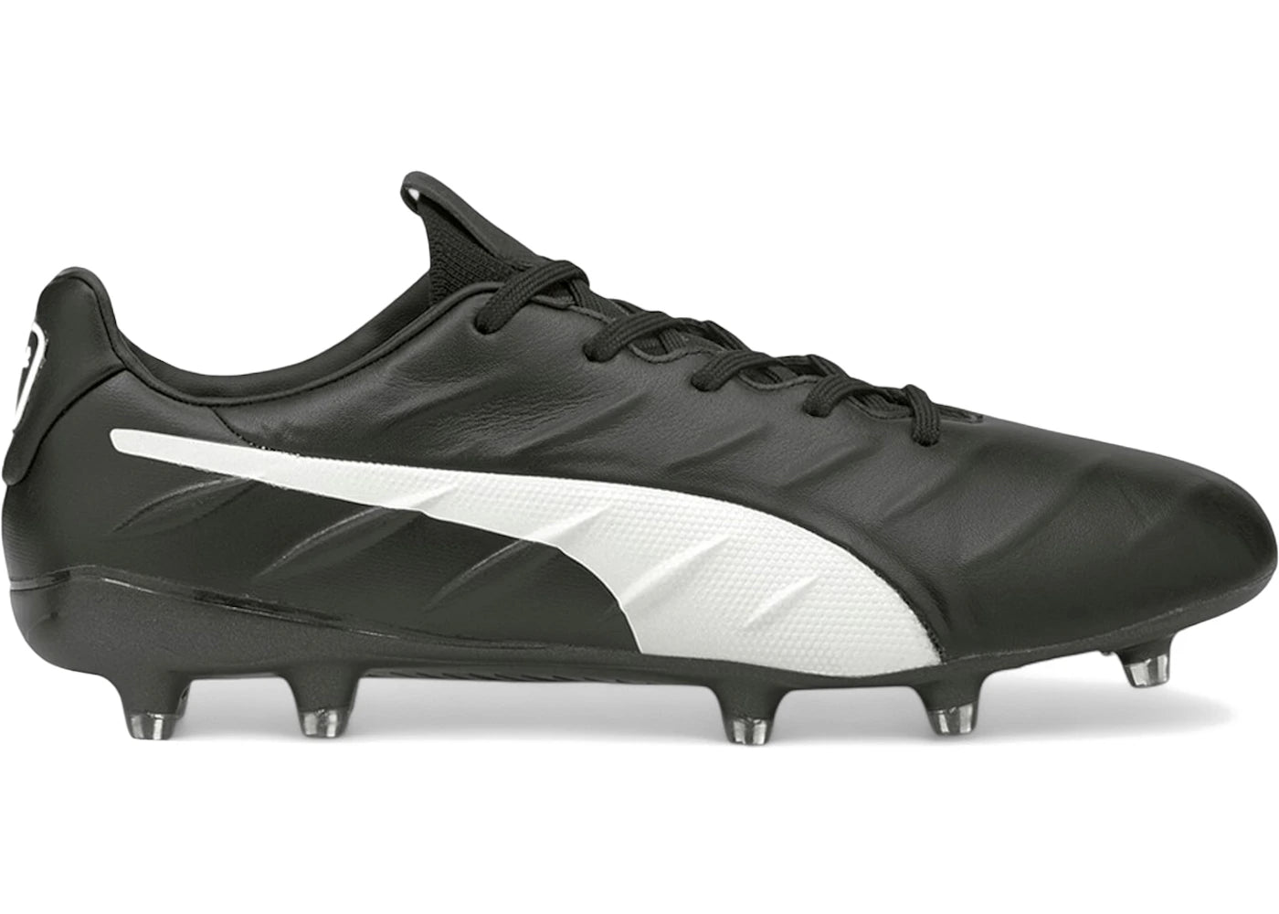 Puma King Platinum 21 FG/AG Black White
