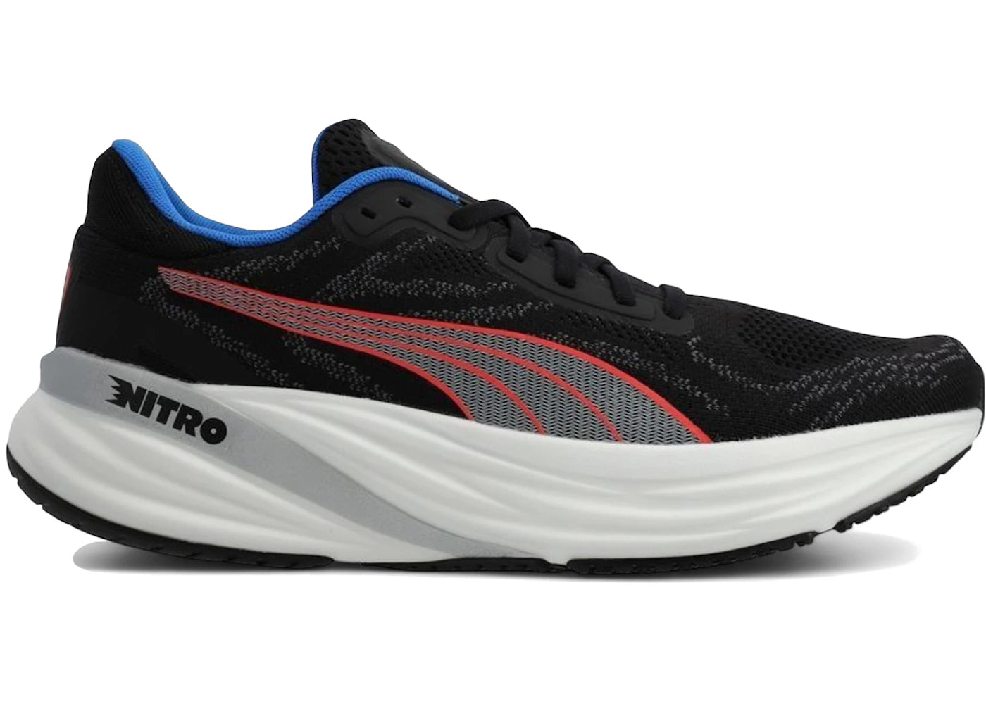 Puma Magnify Nitro 2 Black Fire Orchid Ultimate Blue
