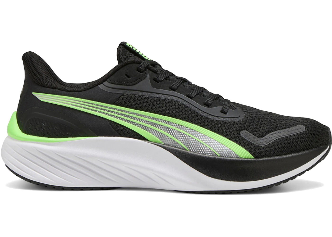 Puma Pounce Lite Black Green Glow