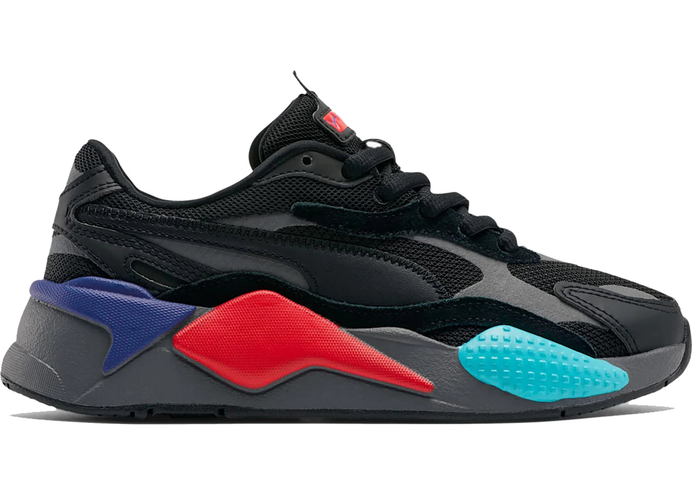 Puma RS-X 3 Puzzle Black Red (GS)