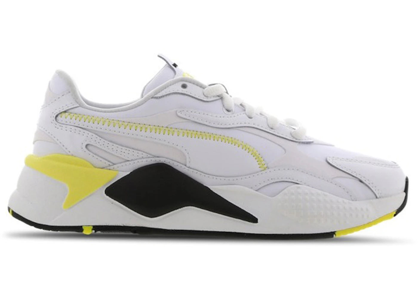 Puma RS-X3 White Yellow Black (Women's)