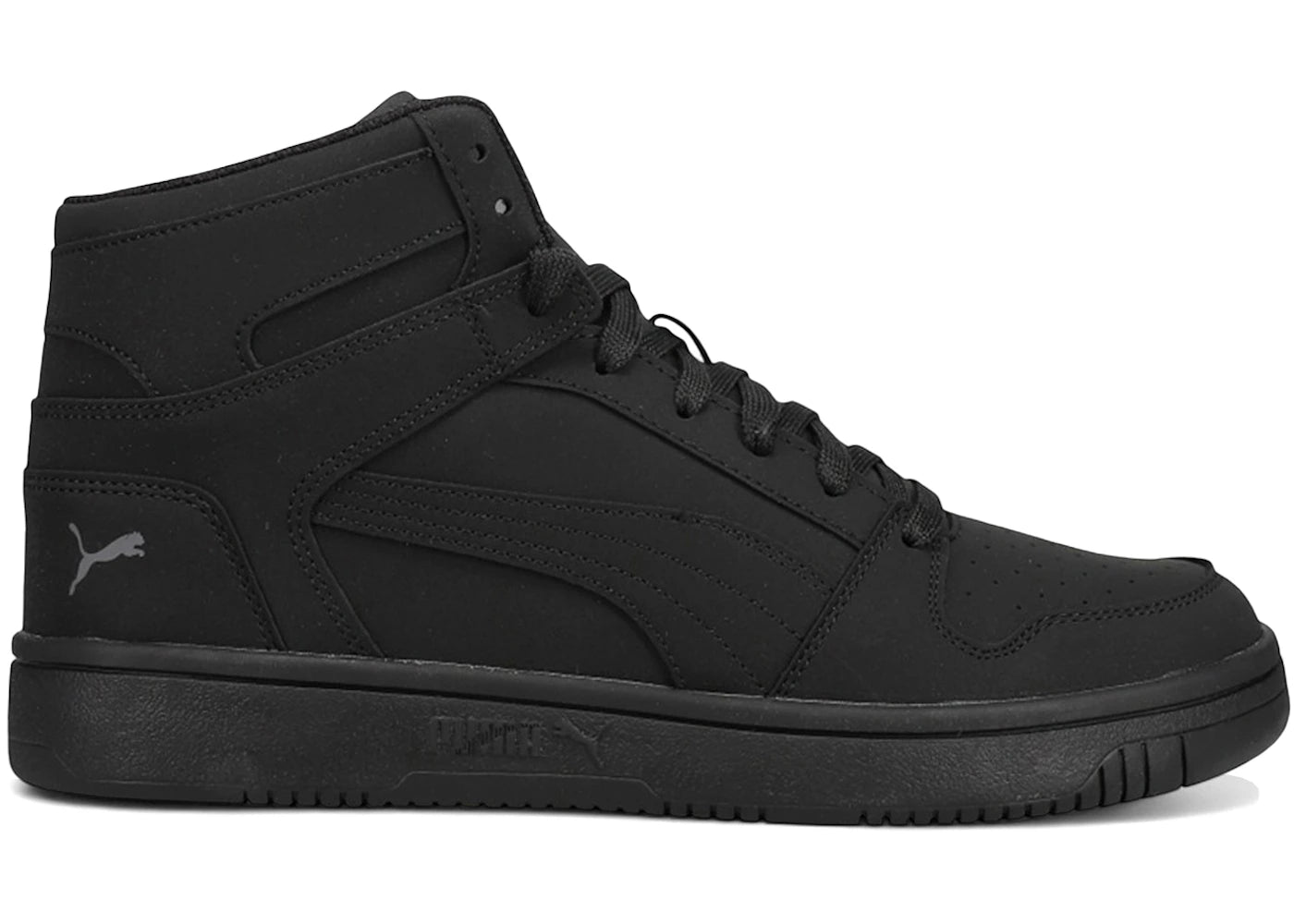 Puma Rebound LayUp Nubuck Triple Black